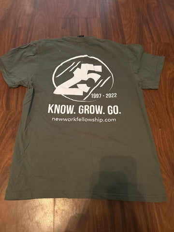 Screen Print Tshirt New Work Fellowship Tshirt Men's - S