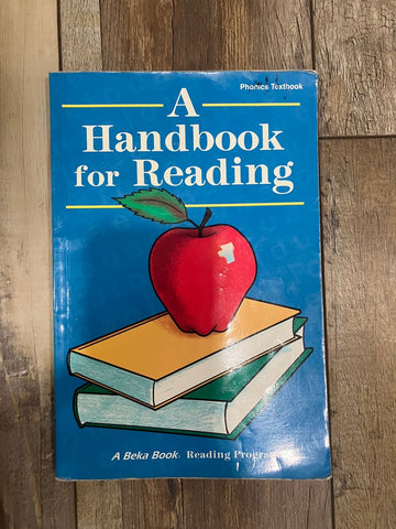 A Beka Book - A Handbook for reading, good condition Curriculum