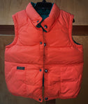 Polo Like new orange and hunter green reversible puffer vest 5T/5