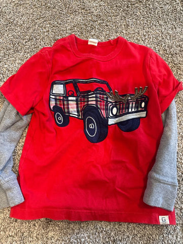 Gap Christmas truck long sleeve 4T/4
