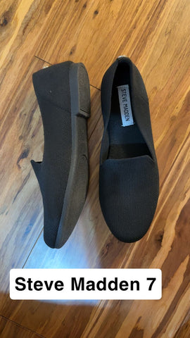 Steve Madden Black 7 (Adult)