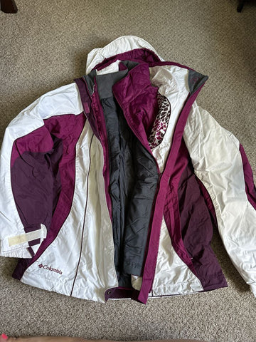 Columbia Gently used, interchangeable 2 jackets Women's - M