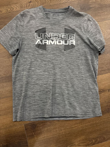 Under Armour Gray under armour t shirt dri fit material Men's - L