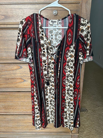 Show Me Your MuMu Patterned mini dress Women's - S