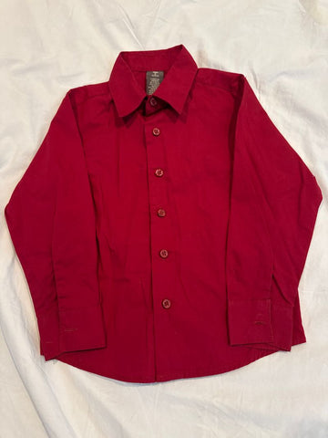 Dockers Red dress shirt 6T/6X