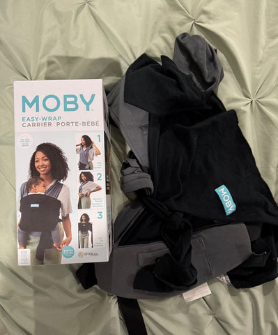moby black and gray carrier Carriers