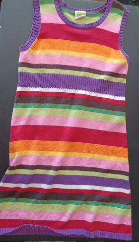 Crazy 8 Multicolor Stripe Sweater Dress 14