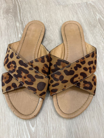 Unk Animal print sandals 7 (Adult)