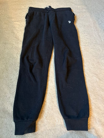 US Polo Assn Black sweatpant, tapered at ankle 10