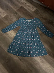 Carters Teal with floral dress 14