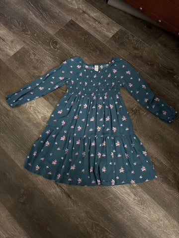 Carters Teal with floral dress 14