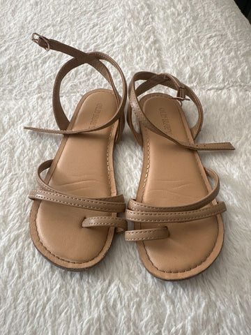 Old Navy Tan sandal 12 (Lil' Kid)