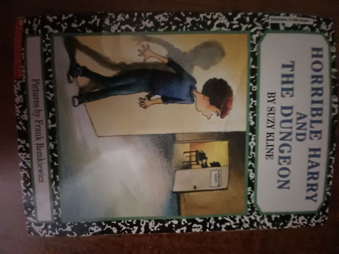 Horrible Harry & The Dungeon Paperback front cover has damage Youth Chapter Book
