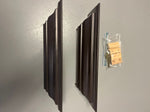 Hobby Lobby 2 Espresso wooden shelves 18x3in. Decor