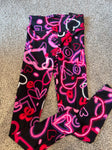 No boundries Heart leggings new with tags Women's - S