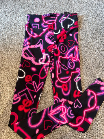 No boundries Heart leggings new with tags Women's - S
