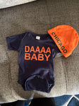 Bears Da Baby shirt and hat 0-3 Months