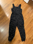 Wonder nation Black jumpsuit 6T/6X