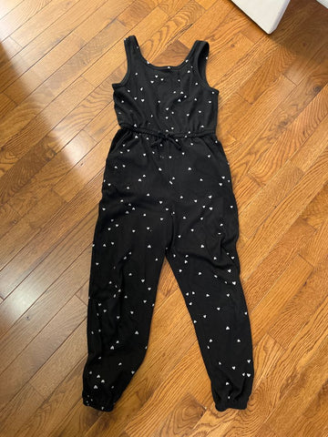 Wonder nation Black jumpsuit 6T/6X