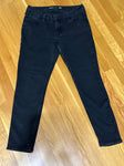 Oldnavy Midrise rockstar super skinny petite black jeans Women's 10