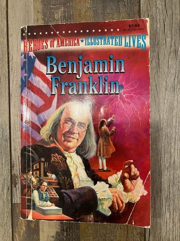 Benjamin Franklin book fair condition, corners bent Youth Chapter Book