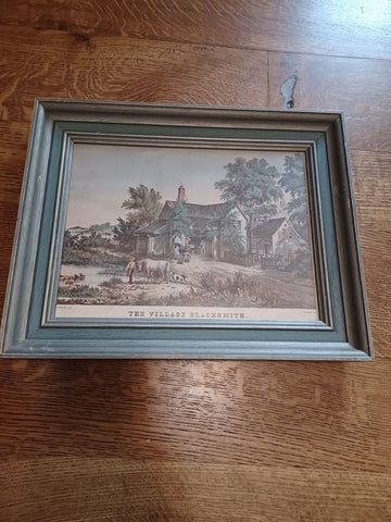 Currier Vintage picture Decor