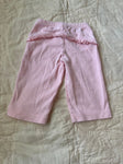Carters 6 months, Pink pant, flat front ruffled back, good condtion 6-12 Months