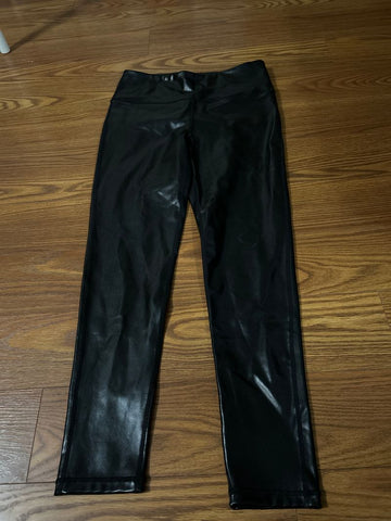 Mona B Leather style lined pants Women's - L