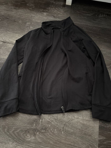 Freely Black light weight zip up 14