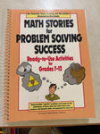 Math Stories Problem Solving with stories grades 7-12 Curriculum