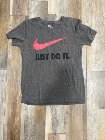 Gray short sleeve shirt Just do it SIZE small Men's - S