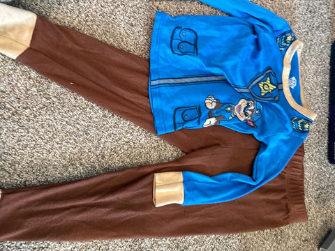 Paw patrol Chase pajamas 5T/5