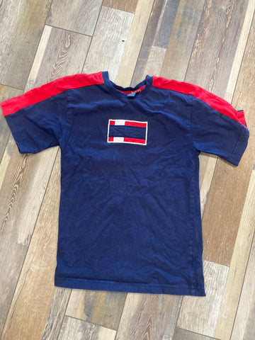 Bugle Boy T-shirt Navy blue and red shirt - size 12/14 12