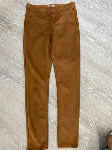 Wonder nation Tan suede jegging 14