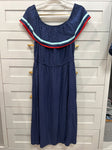 Madison Jules Navy dress, very flattering Women's 12