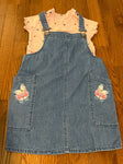 365 kids Denim jumper and short sleeve shirt 6T/6X
