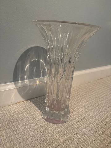 Crystal Crystal vase made in Germany Decor
