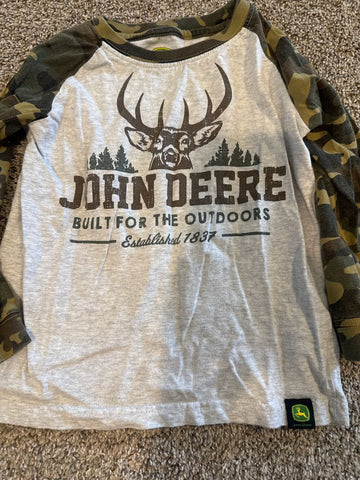 John Deere Deer long sleeve 3T/3