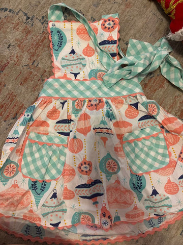 Serendipity Holiday Apron/Dress 2T