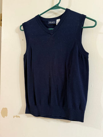 Children place 7/8 Navy sweater vest 7