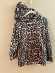 BMG Girls leopard shirt hoodie XL 6T/6X