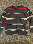 Place Grey striped sweaters good condition 10