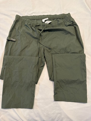 Cherokee NWT Scrub pants olive green Women's XL 16