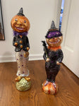 2 Halloween statues Halloween statues Holiday