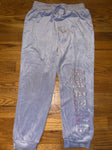 More than magic L 10 12 lavender velvety sweats shimmer AMAZING on leg 12