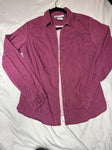 Columbia Maroon polo button up EUC Women's - M