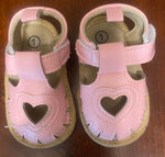 Unknown Pink heart sandals shoes 1 (Infant Shoe)