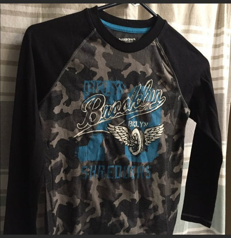 Arizona Black and camo long sleeve tshirt Brooklyn 8