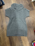 Banana Republic Grey short sleeve sweater tunic super cute Women's - XS