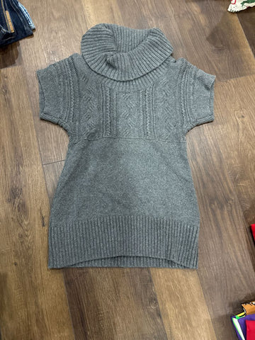Banana Republic Grey short sleeve sweater tunic super cute Women's - XS